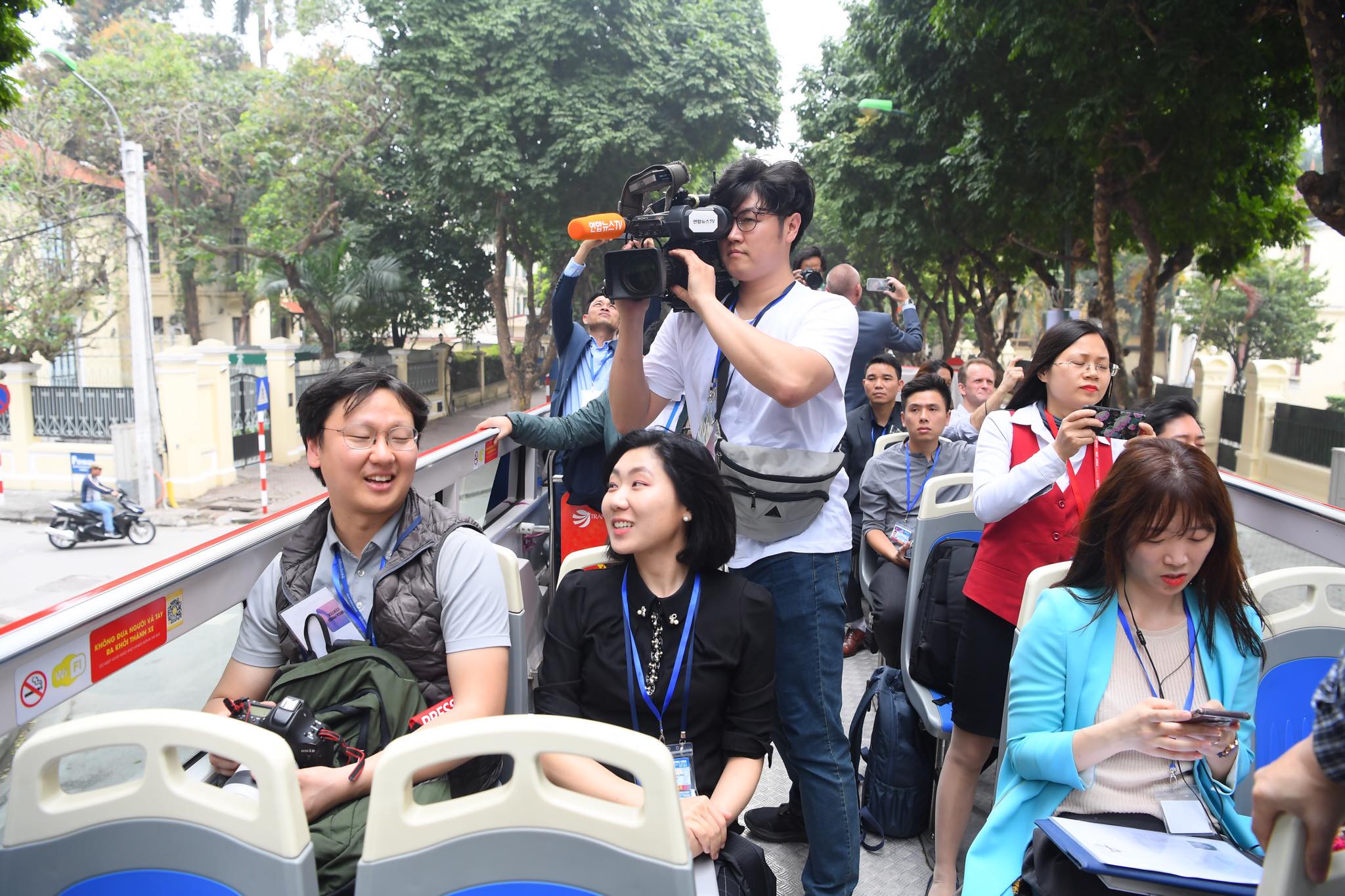 Trải nghiệm xe bus khi tham dự Hội nghị thượng đỉnh Hoa Kỳ-Triều Tiên